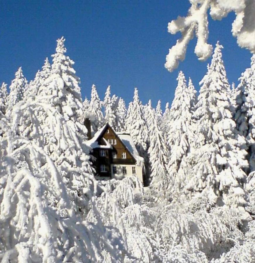 Pension Und Gaststaette Naturbaude Eschenhof Oberwiesenthal Εξωτερικό φωτογραφία